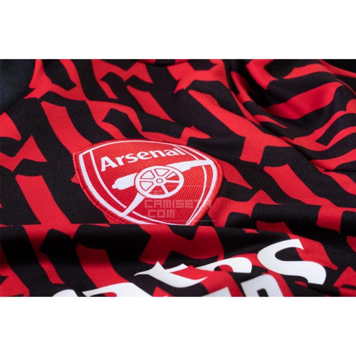 Camiseta Pre Partido del Arsenal 20-21 Rojo - Haga un click en la imagen para cerrar